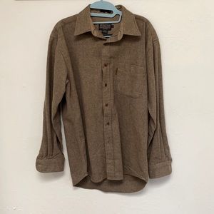 Brown Pendleton Button-up Flannel